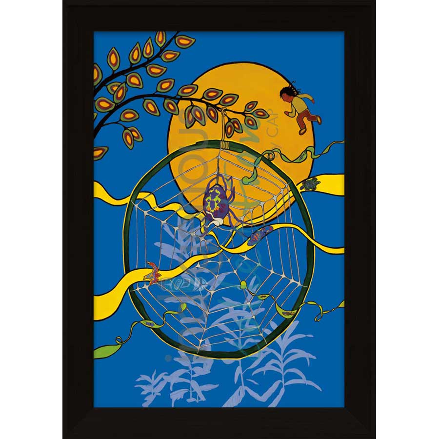 Dream Catcher by artist Kristy Cameron - Métis. Indigenous Collection