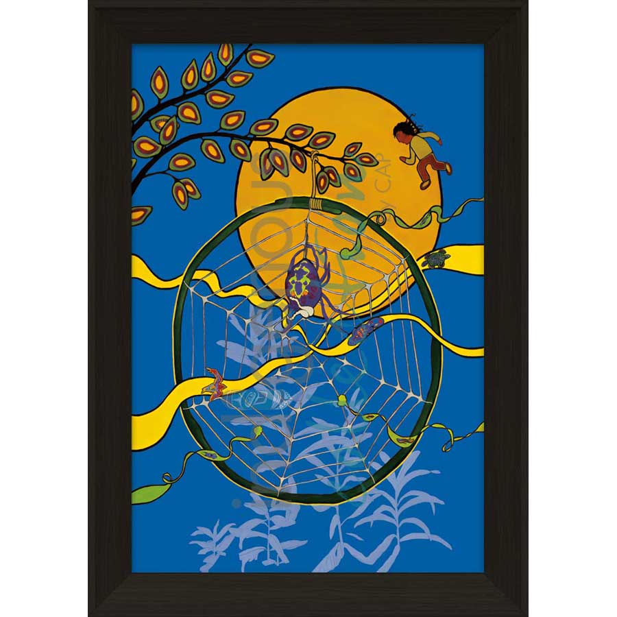 Dream Catcher by artist Kristy Cameron - Métis. Indigenous Collection