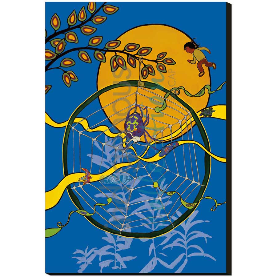 Dream Catcher by artist Kristy Cameron - Métis. Indigenous Collection