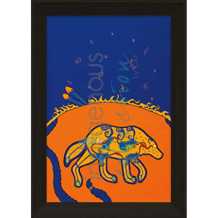 Humility by artist Kristy Cameron - Métis. Indigenous Collection
