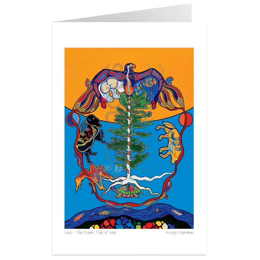Love - The Great Tree of Life by artist Kristy Cameron