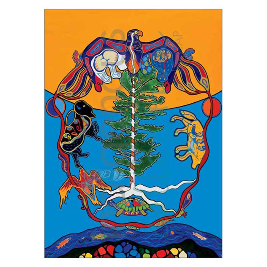 Love - The Great Tree of Life Canvas Prints