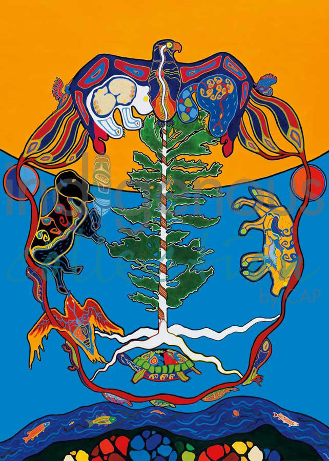 Love - The Great Tree of Life by artist Kristy Cameron