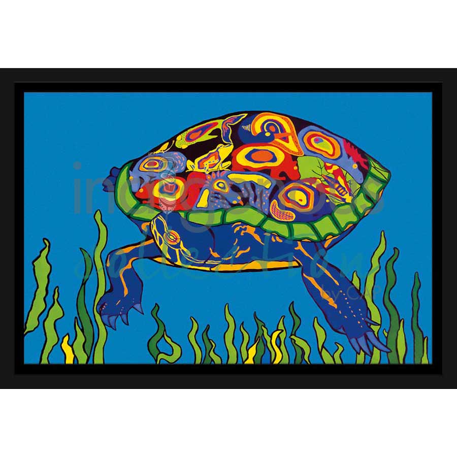 Mother Earth by artist Kristy Cameron - Métis. Indigenous Collection