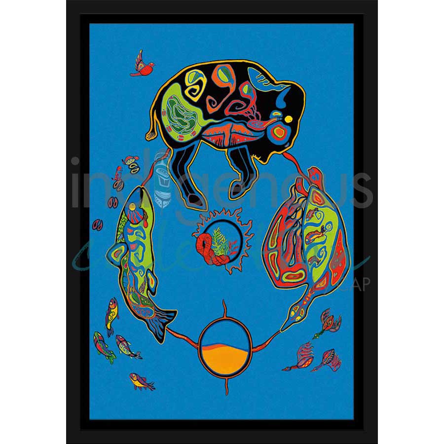 Respect by artist Kristy Cameron - Métis. Indigenous Collection