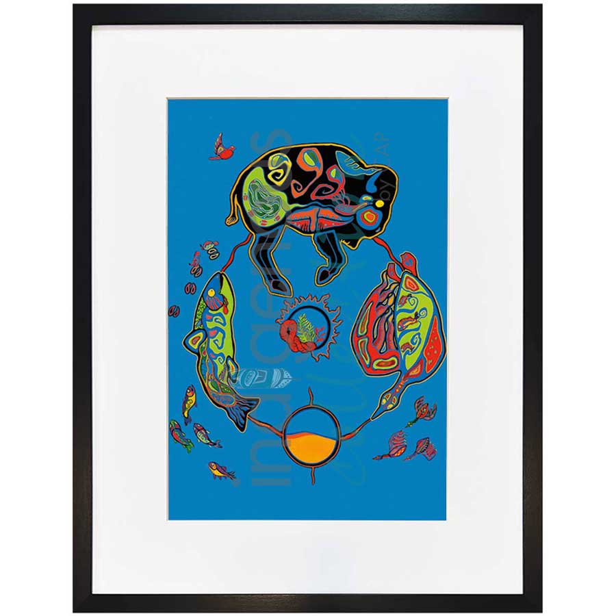 Respect by artist Kristy Cameron - Métis. Indigenous Collection