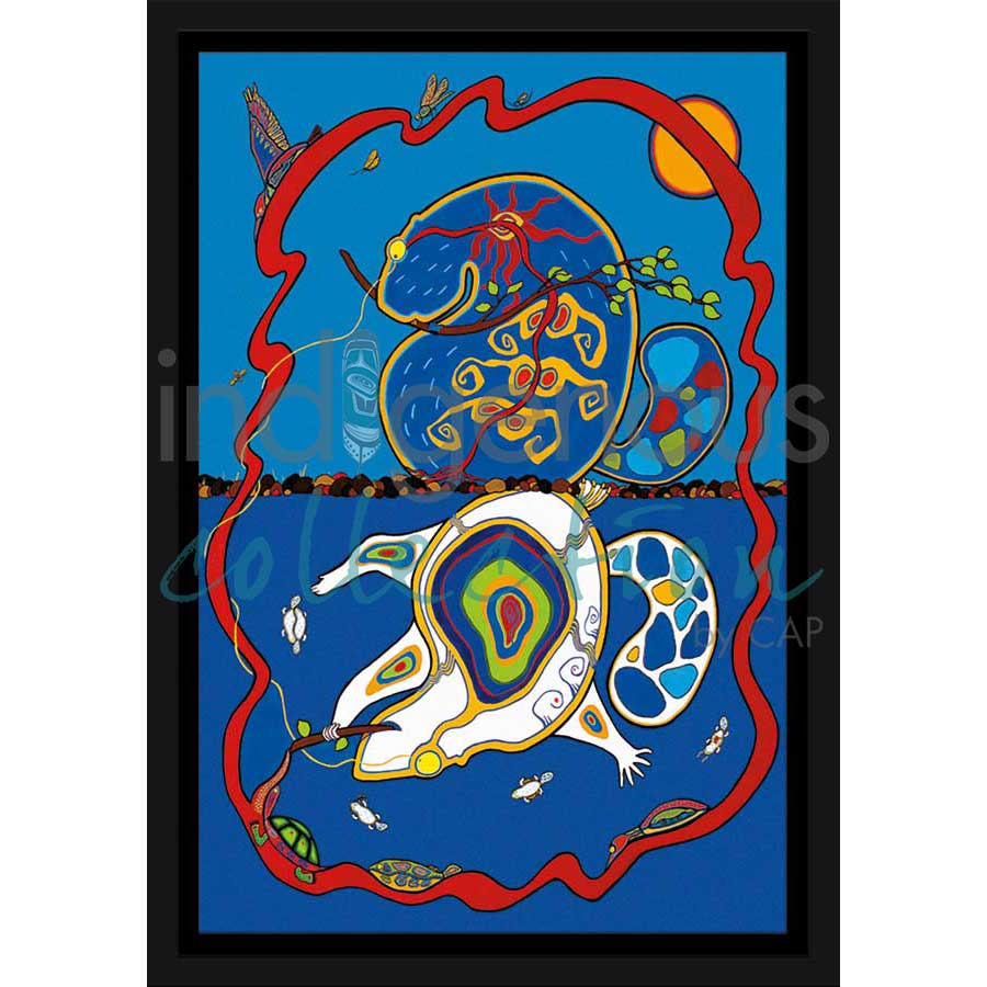 Wisdom by artist Kristy Cameron - Métis. Indigenous Collection