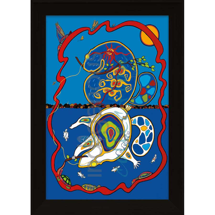 Wisdom by artist Kristy Cameron - Métis. Indigenous Collection