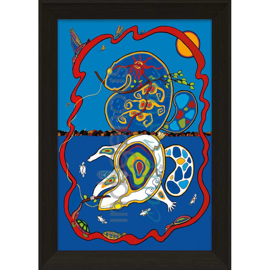Wisdom by artist Kristy Cameron - Métis. Indigenous Collection