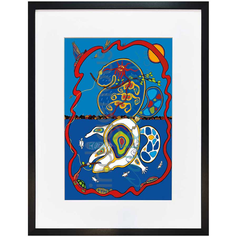 Wisdom by artist Kristy Cameron - Métis. Indigenous Collection