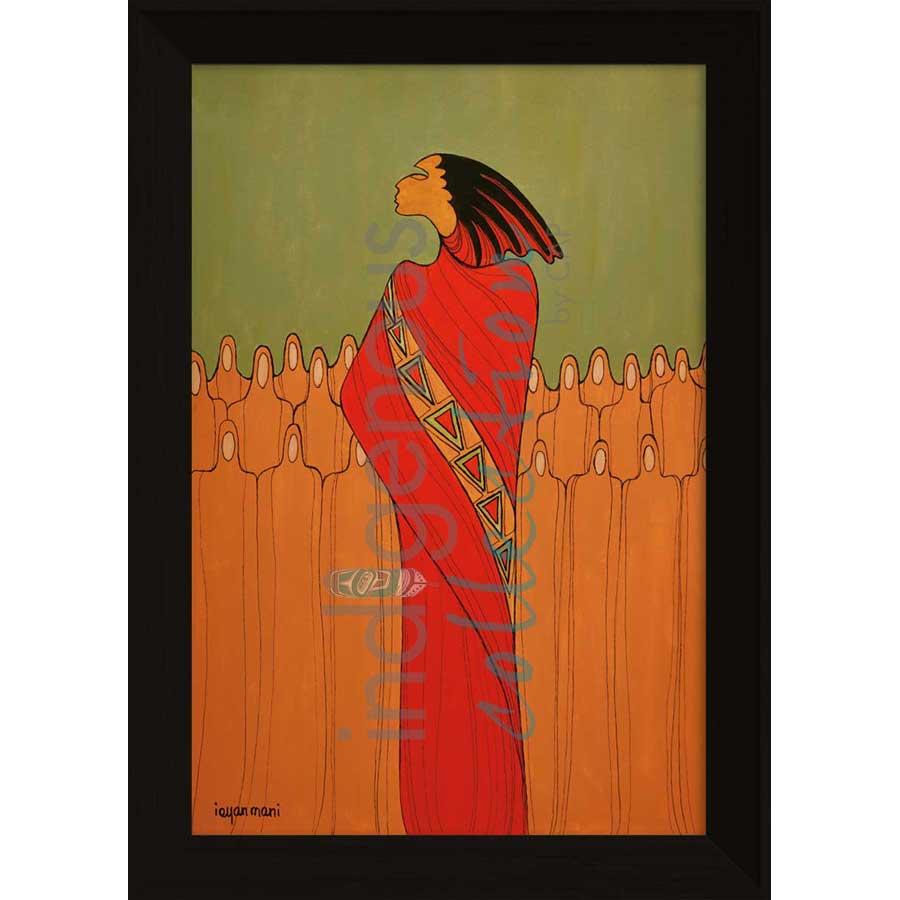 In Remembrance by artist Maxine Noel - Santee Oglala Sioux. Indigenous Collection