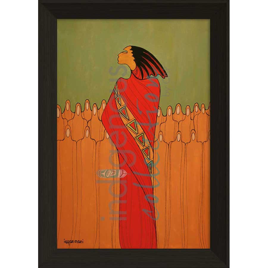 In Remembrance by artist Maxine Noel - Santee Oglala Sioux. Indigenous Collection