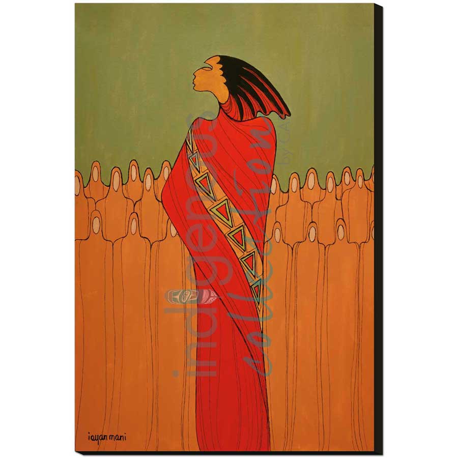 In Remembrance by artist Maxine Noel - Santee Oglala Sioux. Indigenous Collection