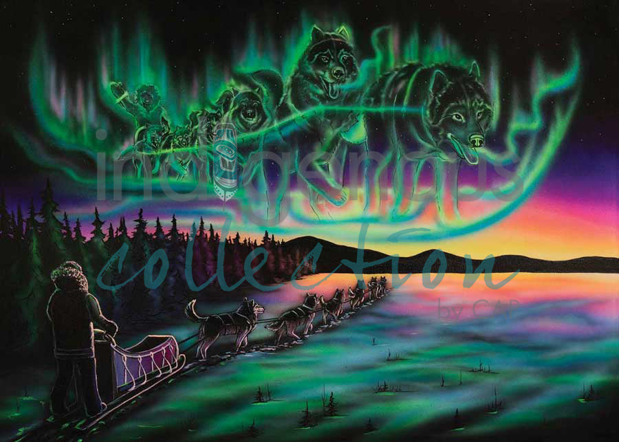 Sky Dance - Traditional Pathways by artist Amy Keller-Rempp