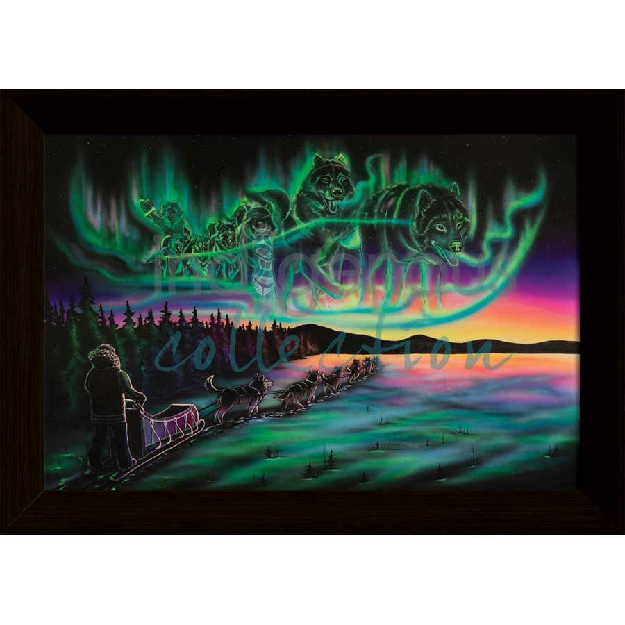 Sky Dance - Traditional Pathways by artist Amy Keller-Rempp - Mohawk. Indigenous Collection