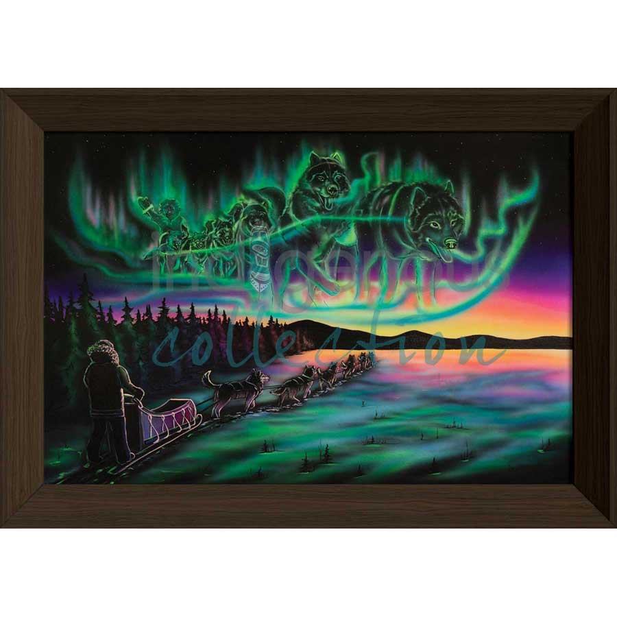 Sky Dance - Traditional Pathways by artist Amy Keller-Rempp - Mohawk. Indigenous Collection