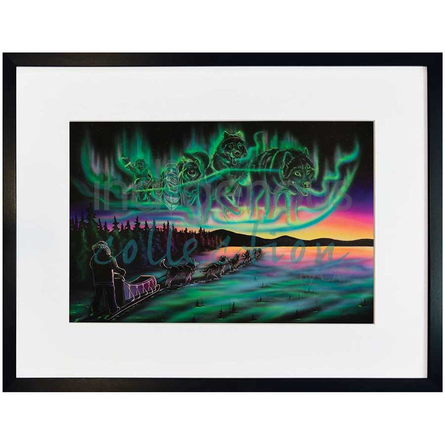Sky Dance - Traditional Pathways by artist Amy Keller-Rempp - Mohawk. Indigenous Collection