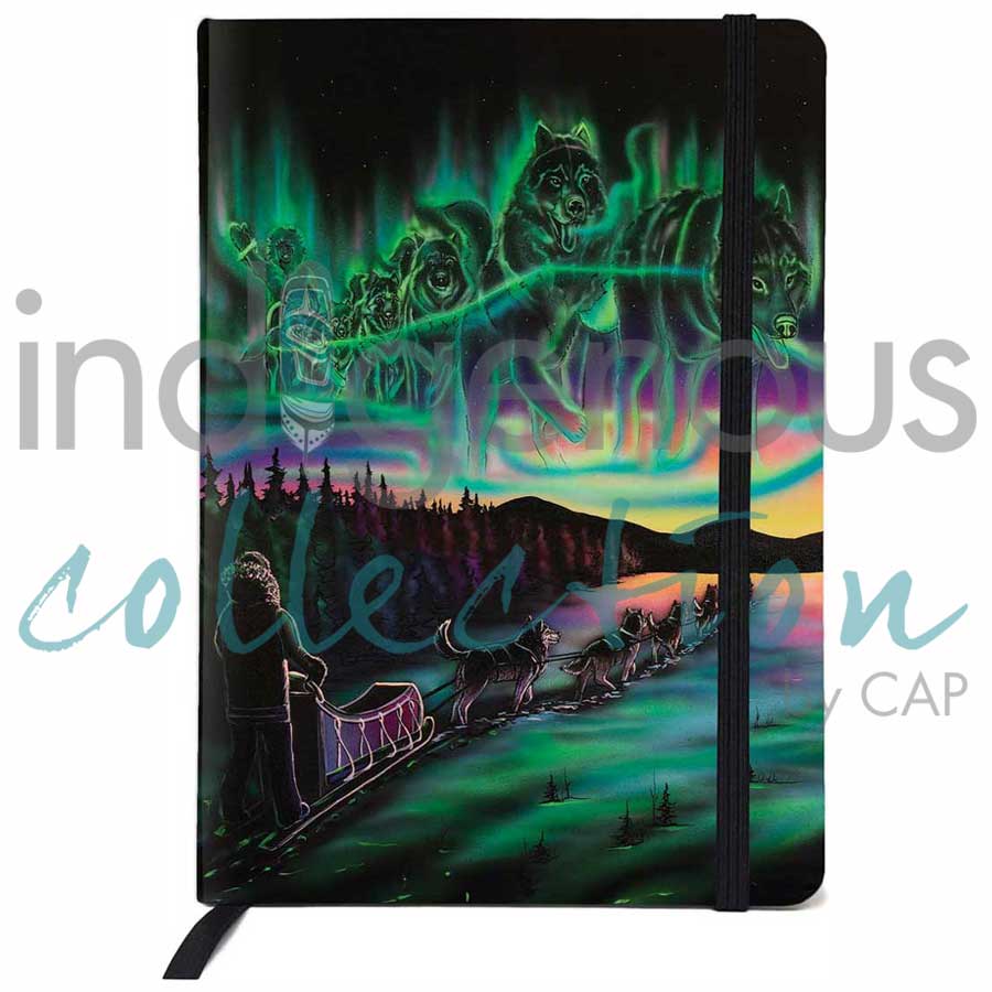 Sky Dance - Traditional Pathways Journal by artist Amy Keller-Rempp. Indigenous Collection.