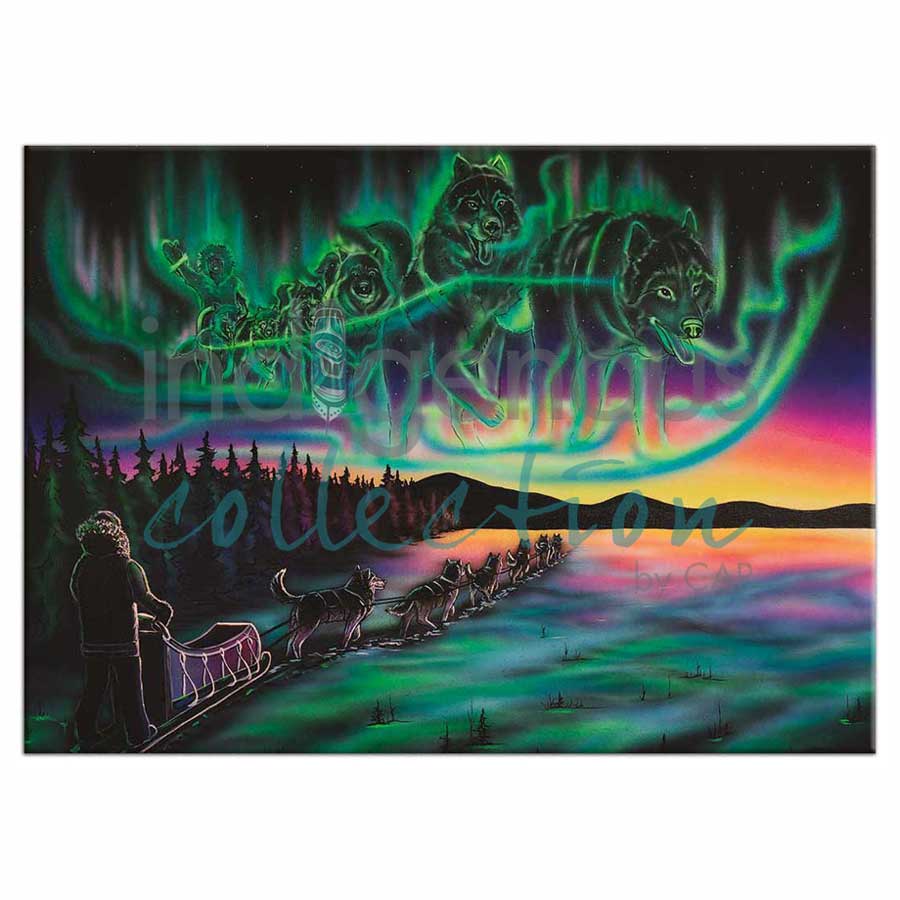 Sky Dance - Traditional Pathways Magnets by artist Amy Keller-Rempp