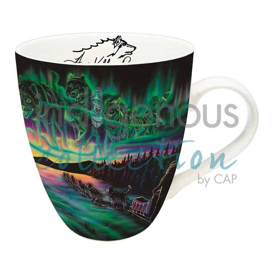 Sky Dance - Traditional Pathways 18 oz. Signature Mug by artist Amy Keller-Rempp