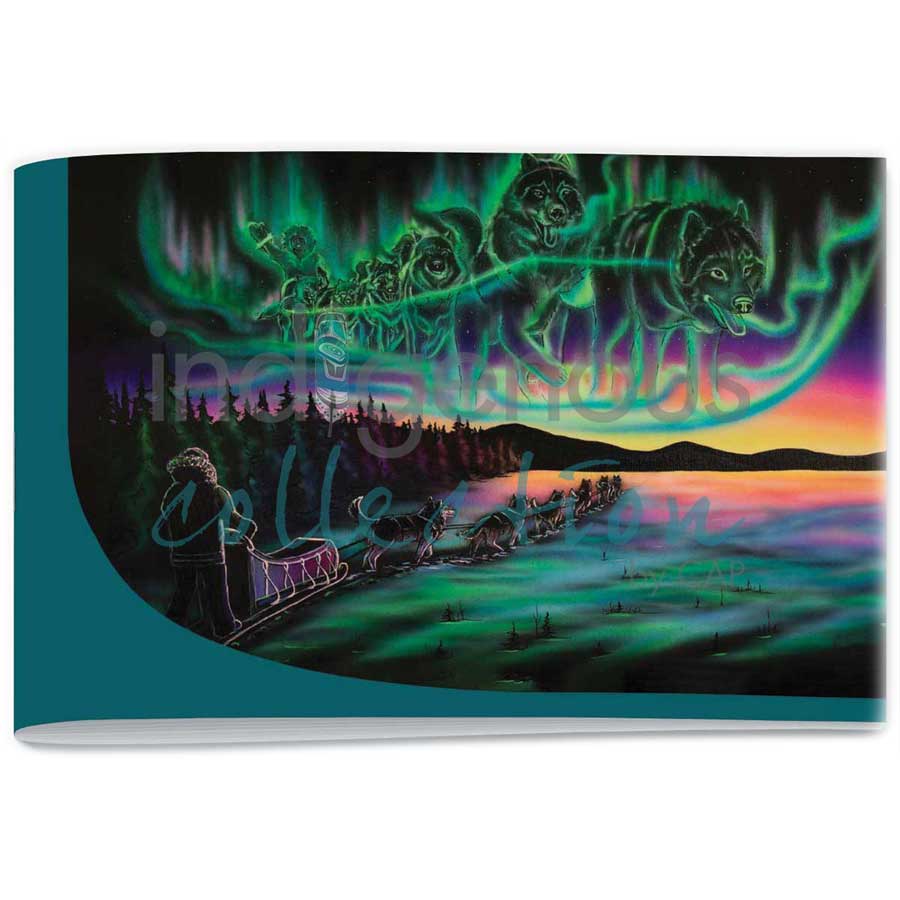 Sky Dance - Traditional Pathways Signature Notebook by artist Amy Keller-Rempp