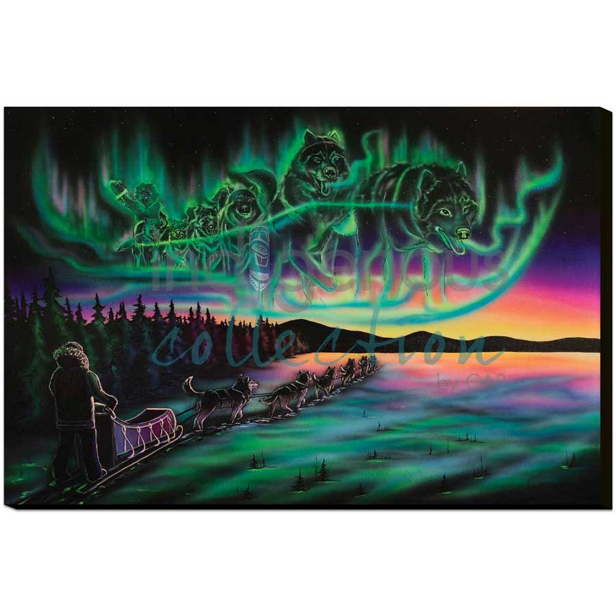 Sky Dance - Traditional Pathways by artist Amy Keller-Rempp - Mohawk. Indigenous Collection