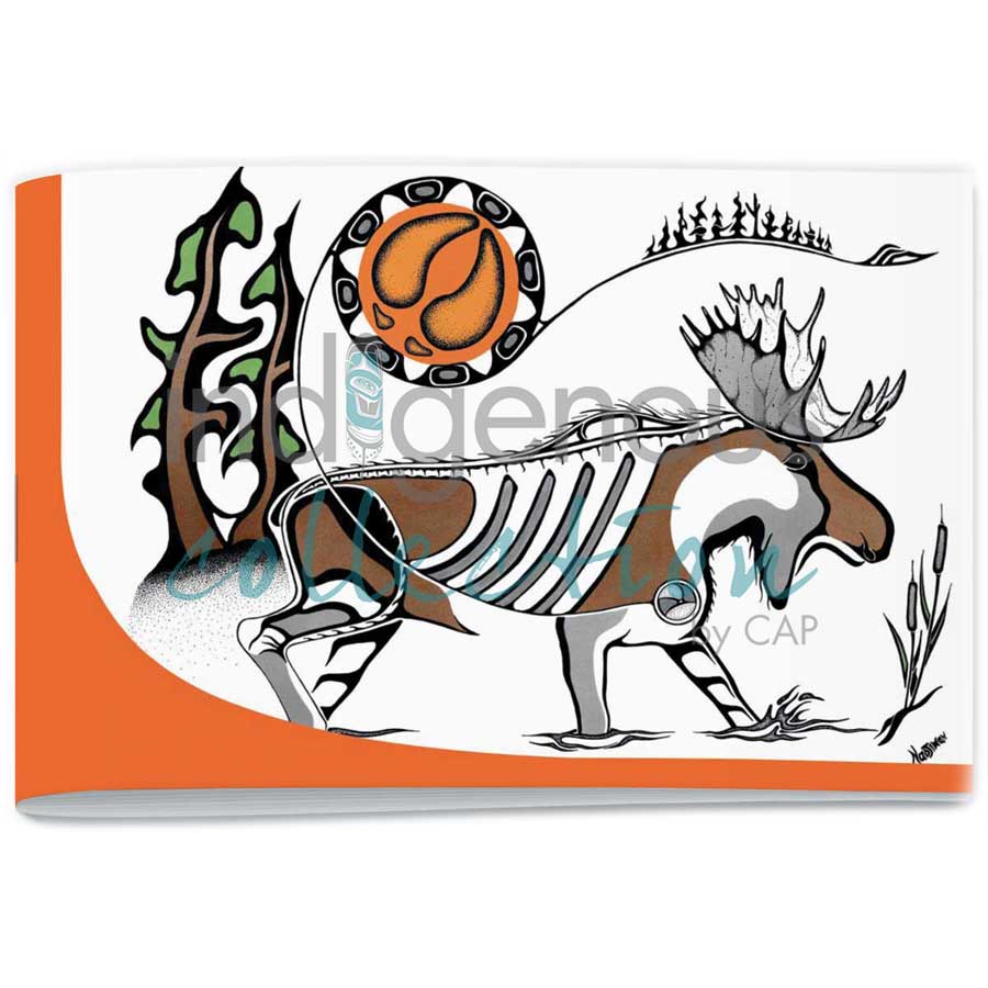 Under the September Moon Signature Notebook by artist Mark Nadjiwan