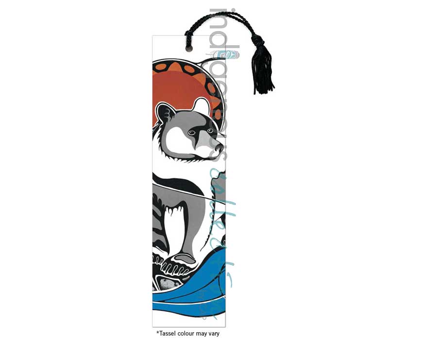 By The Stream Bookmark by artist Mark Nadjiwan