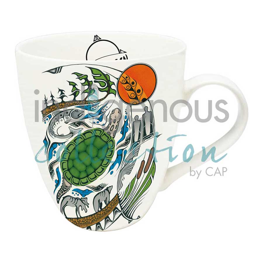 Emissary 18 oz. Signature Mug by artist Mark Nadjiwan