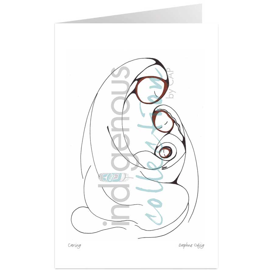 Caring by artist Daphne Odjig