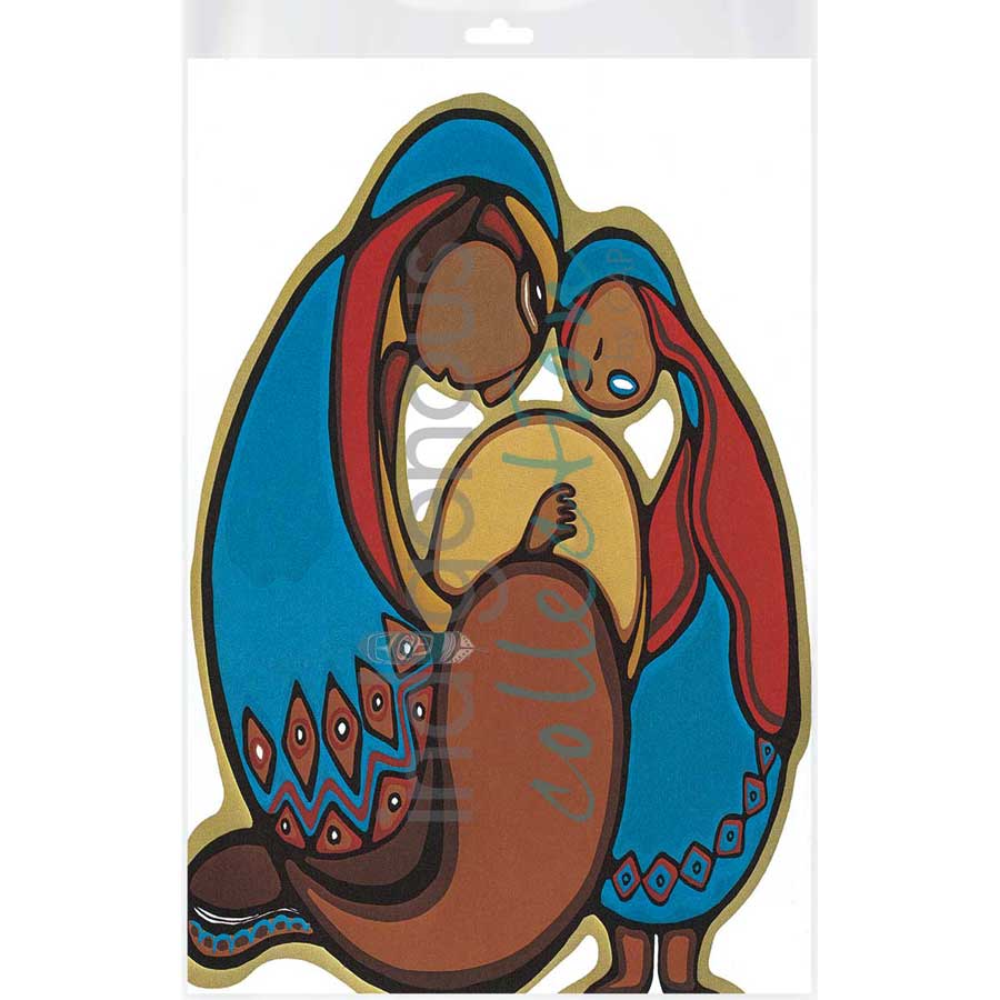 Together by artist Daphne Odjig - Ojibway. Indigenous Collection