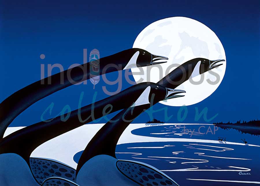 Calling Blue by artist Rick Beaver