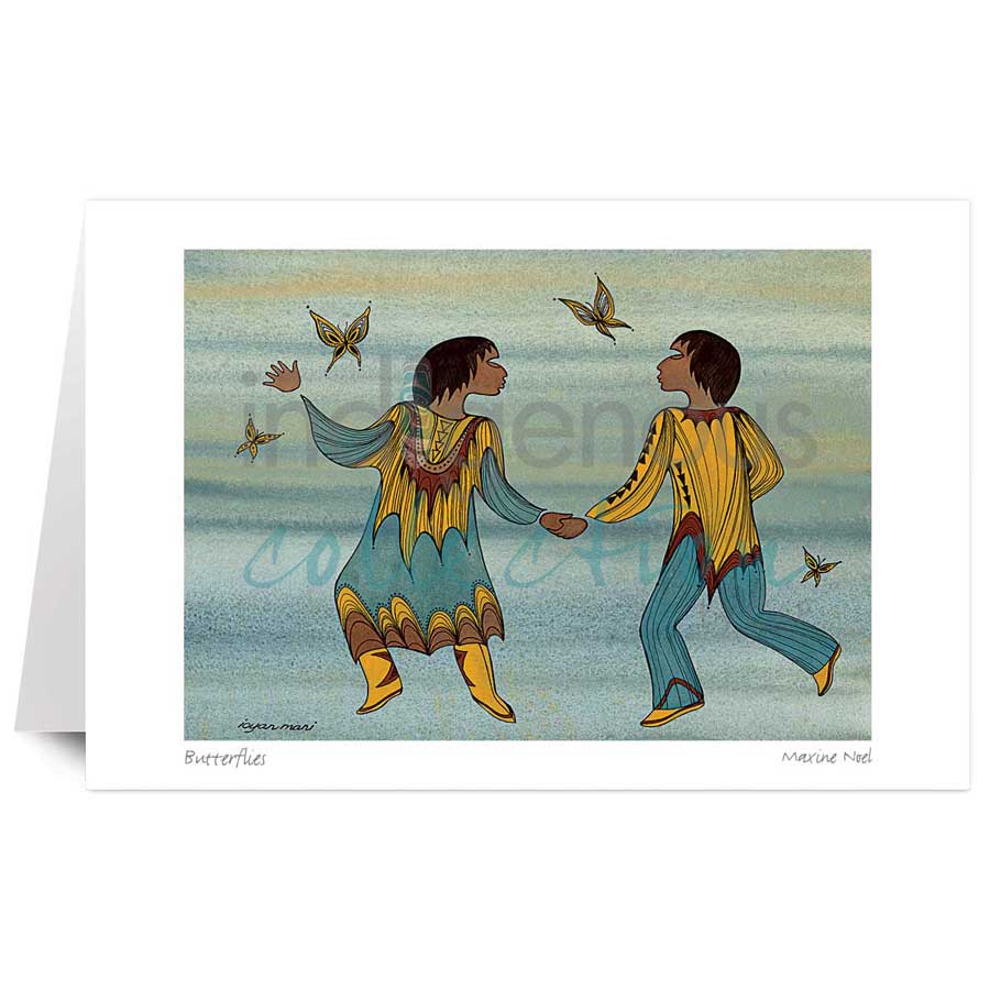 Butterflies by artist Maxine Noel