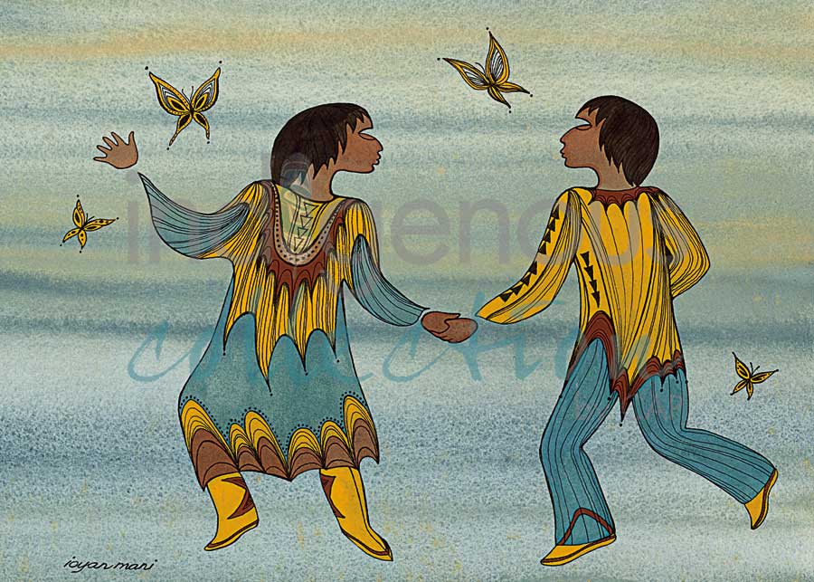 Butterflies by artist Maxine Noel