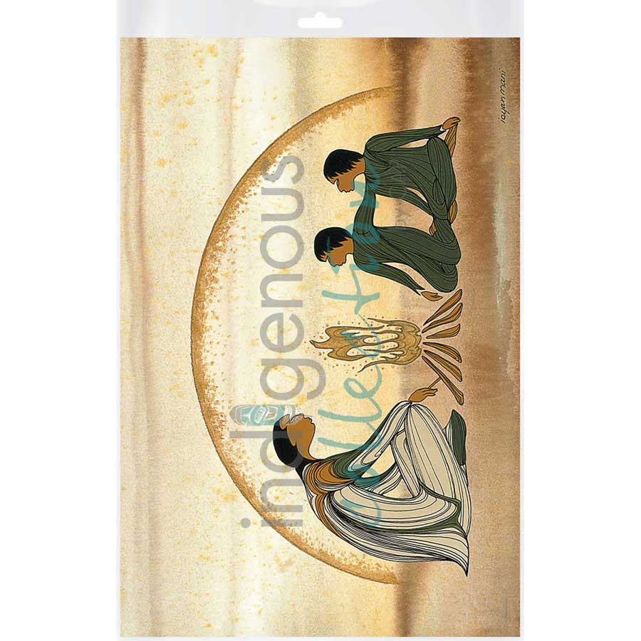 Grandfather's Stories by artist Maxine Noel - Santee Oglala Sioux. Indigenous Collection