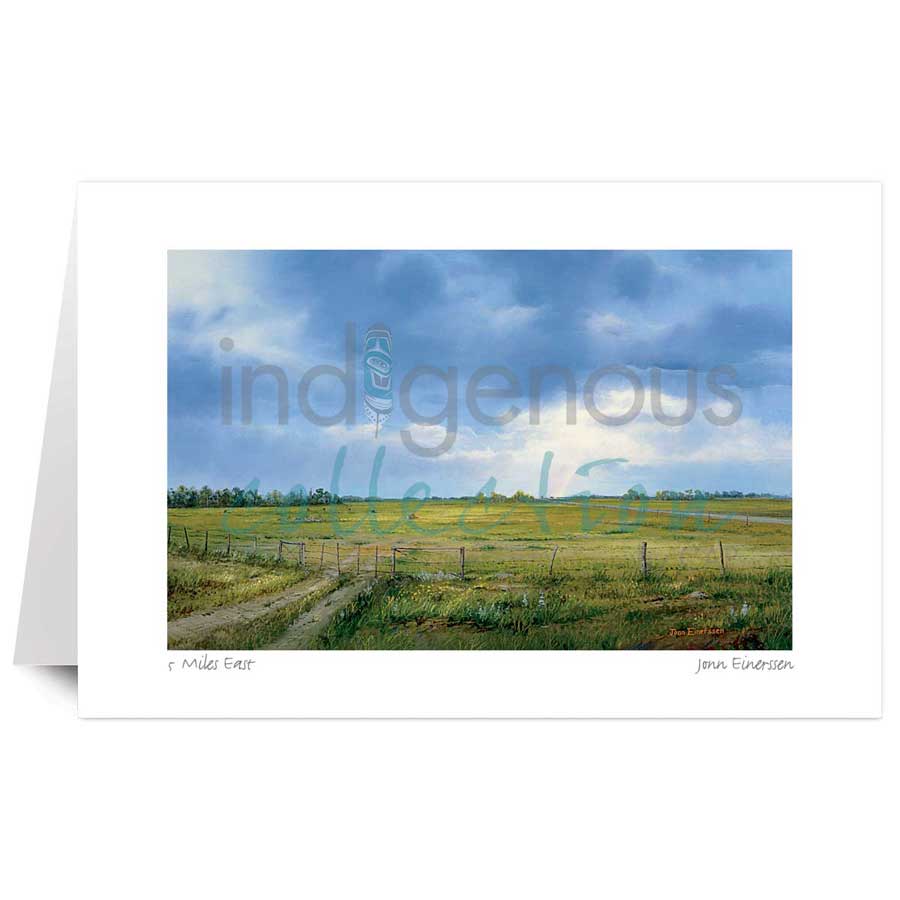 5 Miles East by artist John Einerssen