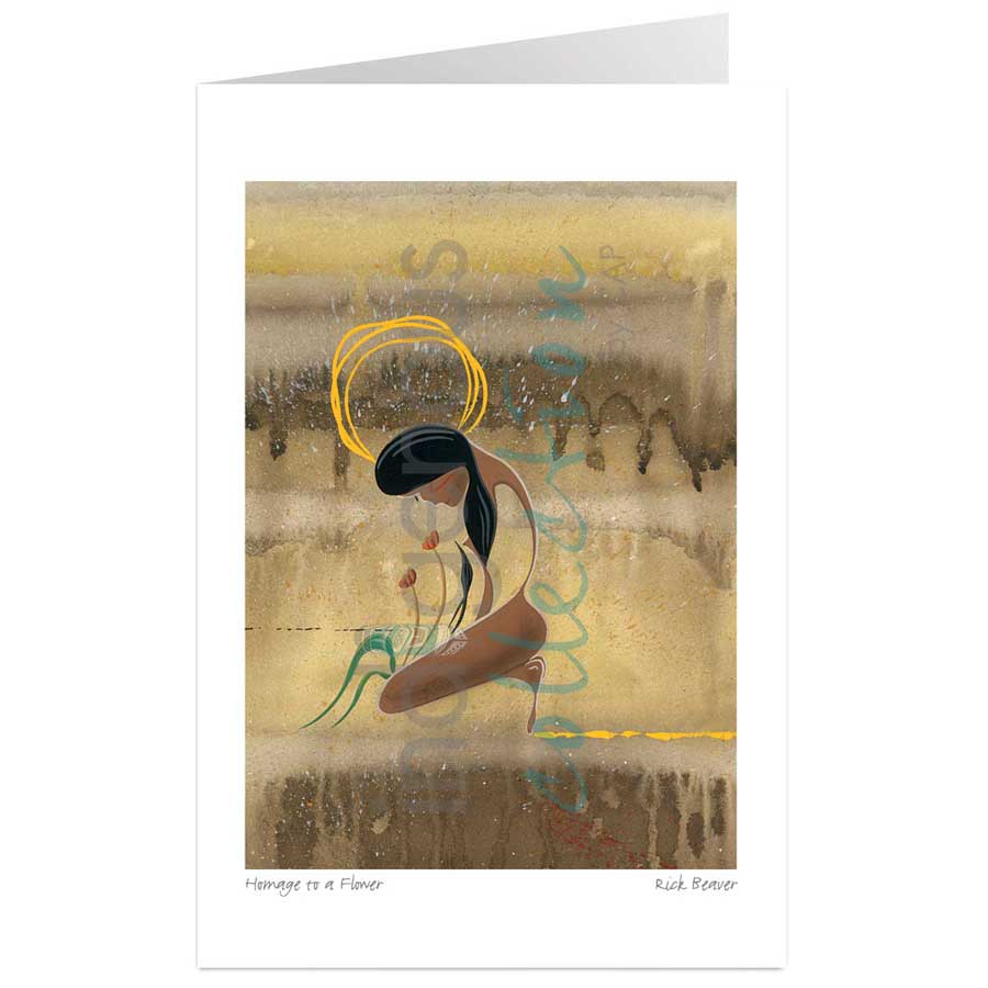 Homage to a Flower by artist Rick Beaver