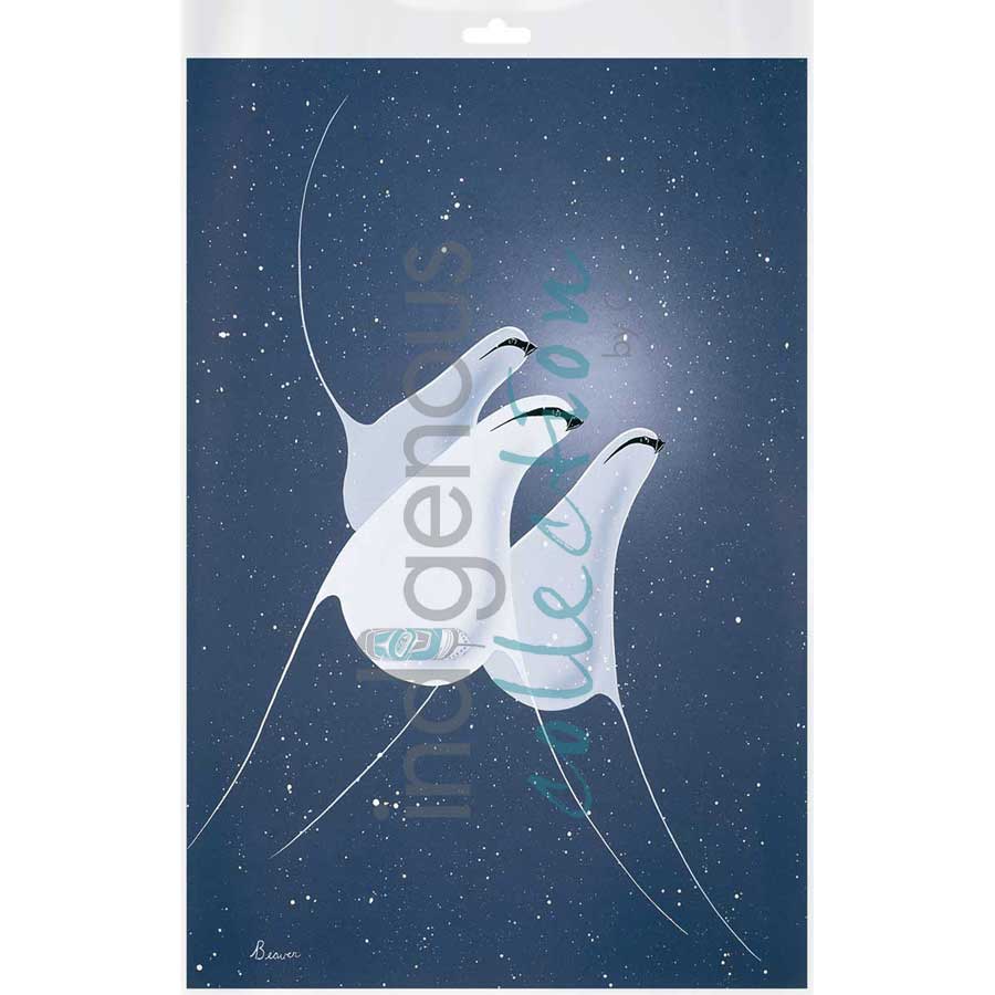 Keeping Arctic Time by artist Rick Beaver - Ojibway. Indigenous Collection