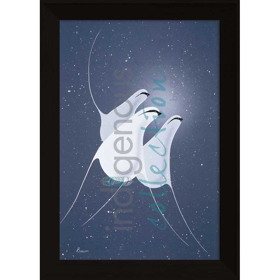 Keeping Arctic Time by artist Rick Beaver - Ojibway. Indigenous Collection