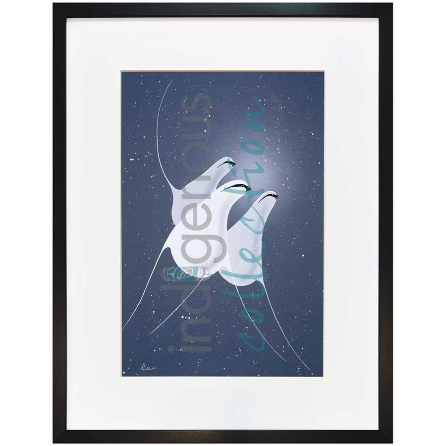 Keeping Arctic Time by artist Rick Beaver - Ojibway. Indigenous Collection