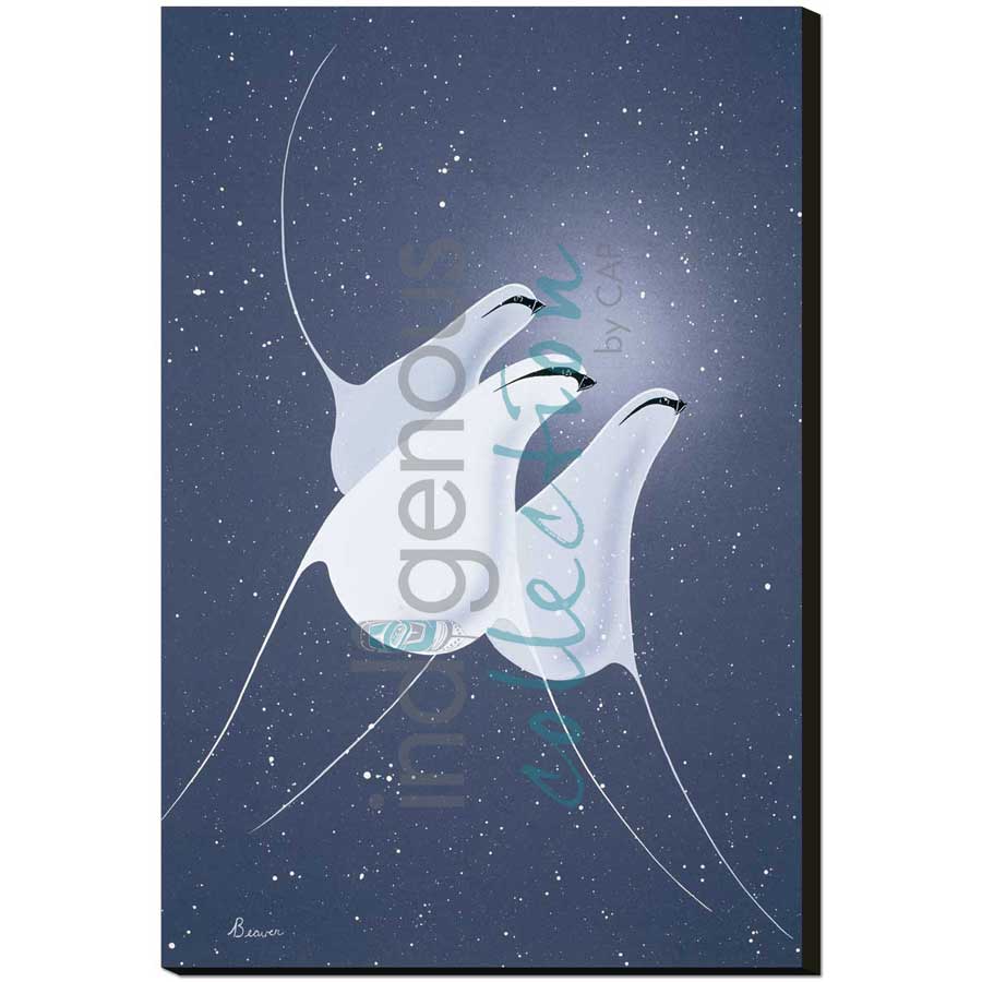 Keeping Arctic Time by artist Rick Beaver - Ojibway. Indigenous Collection