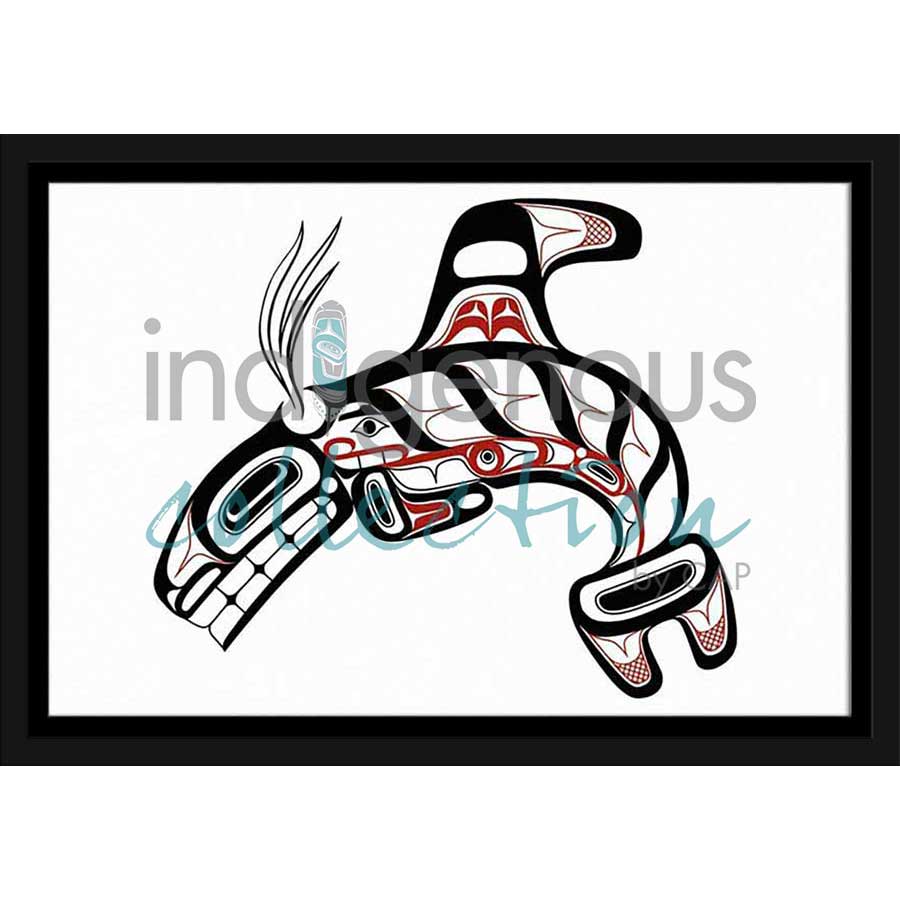 Killer Whale by artist David Boxley - Tsimishian. Indigenous Collection