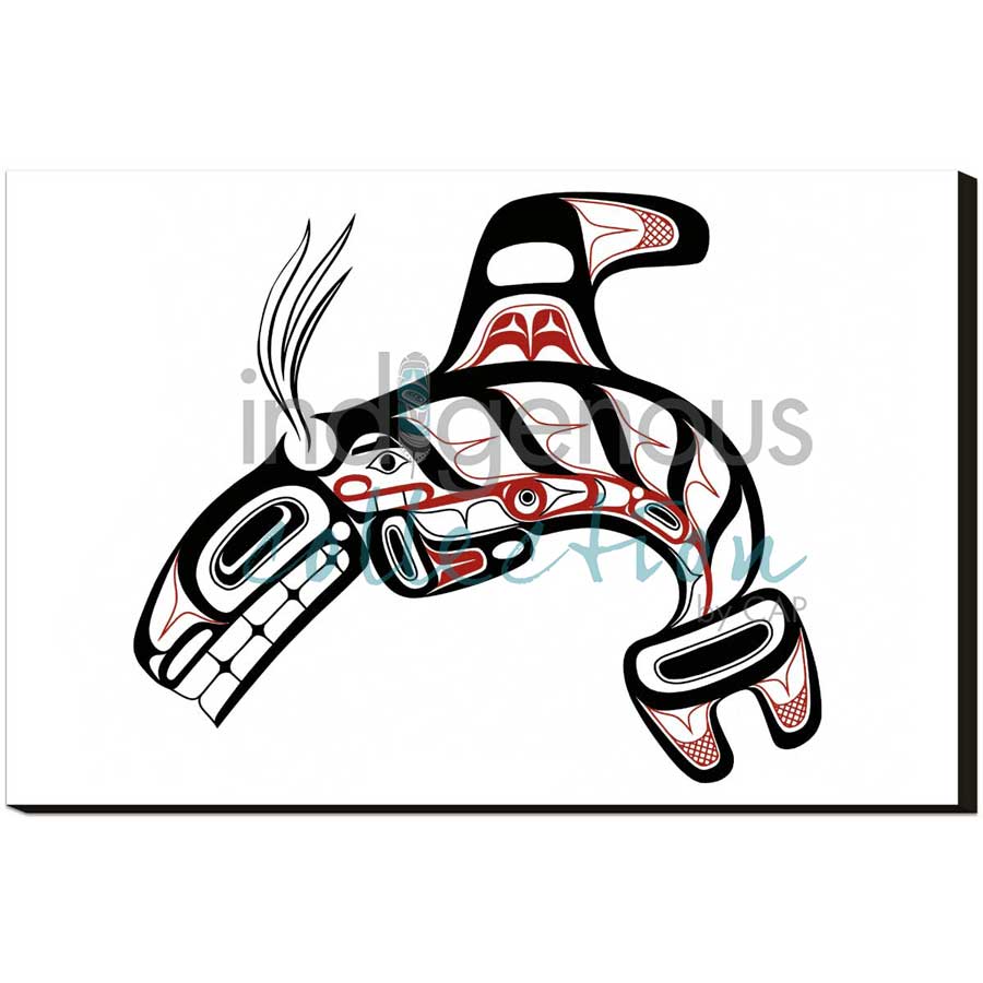 Killer Whale by artist David Boxley - Tsimishian. Indigenous Collection