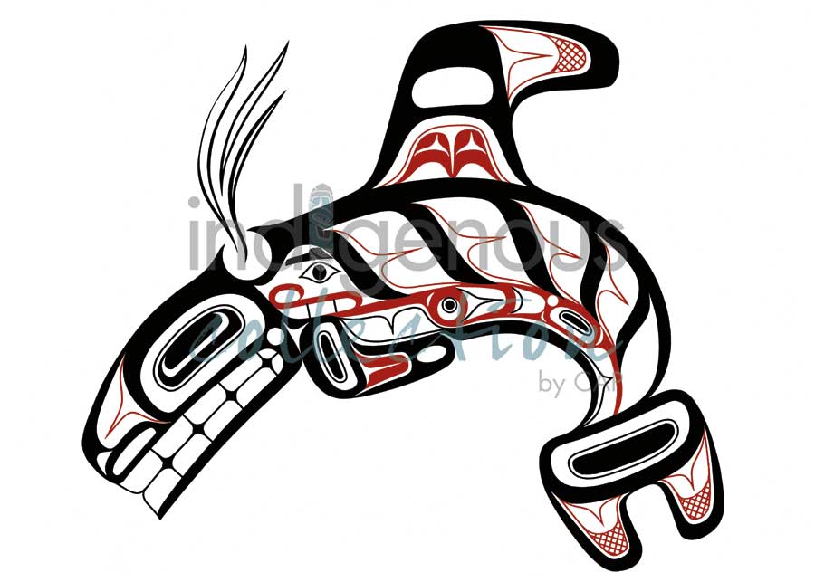 Killer Whale by artist David Boxley