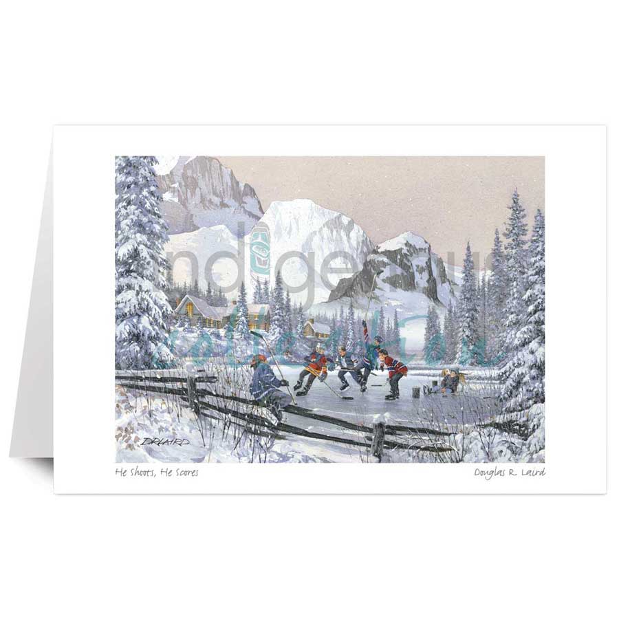 He Shoots, He Scores by artist Douglas Laird