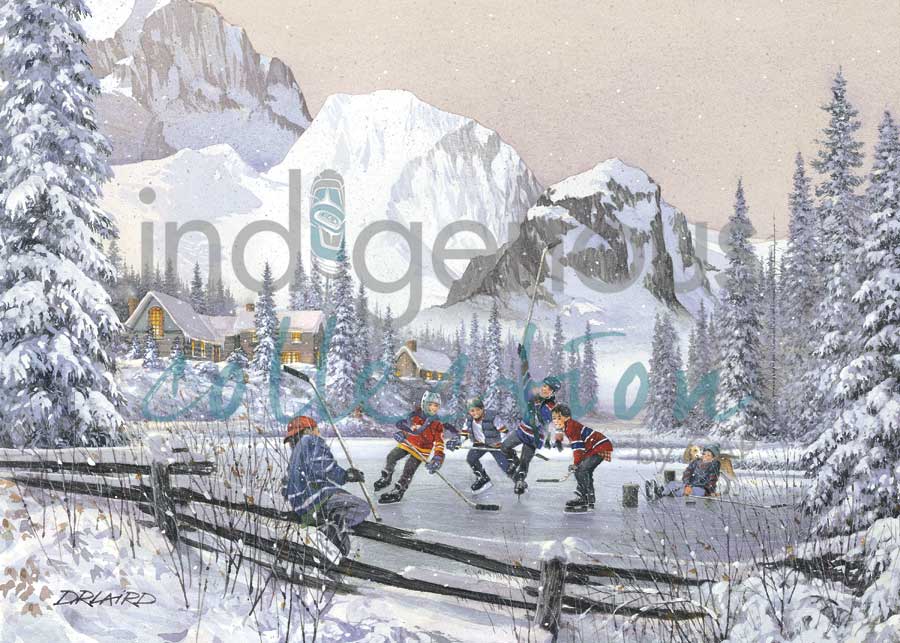 He Shoots, He Scores by artist Douglas Laird