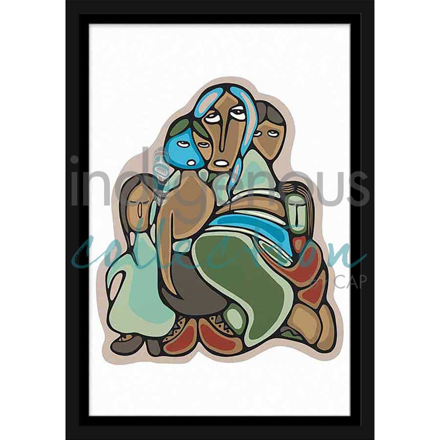 Belonging by artist Daphne Odjig - Ojibway. Indigenous Collection
