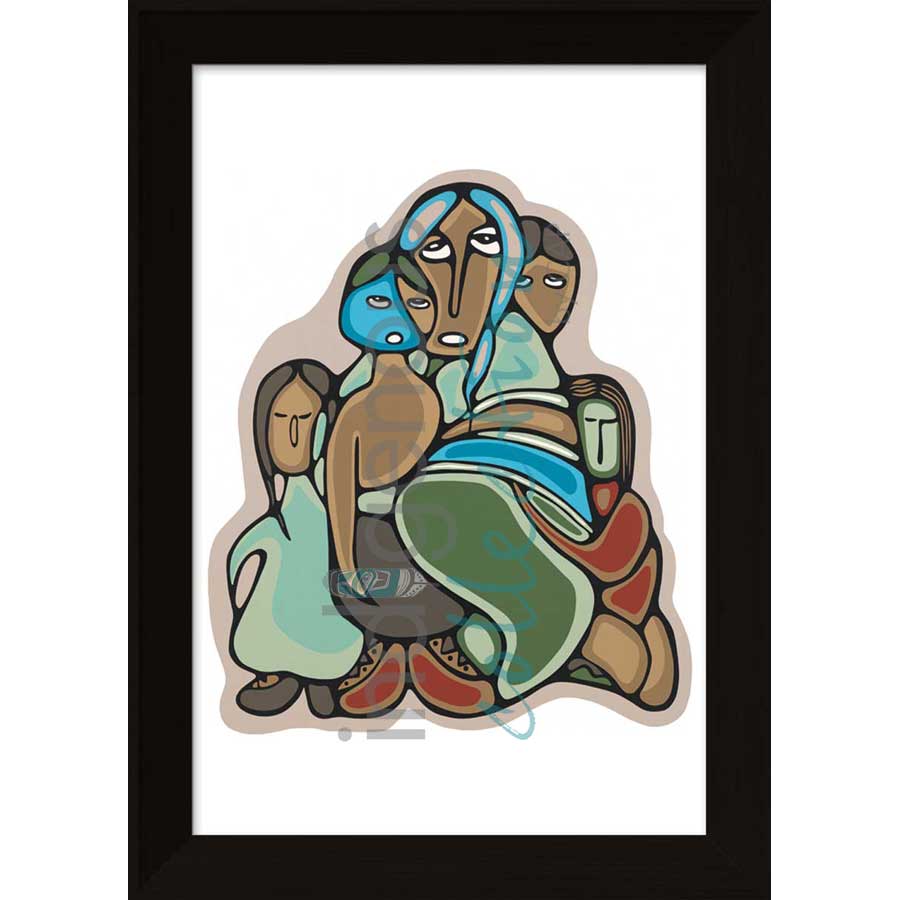 Belonging by artist Daphne Odjig - Ojibway. Indigenous Collection