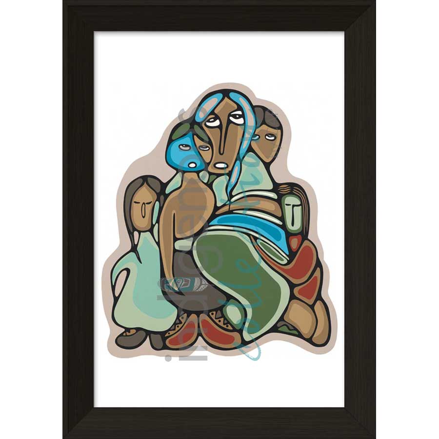 Belonging by artist Daphne Odjig - Ojibway. Indigenous Collection