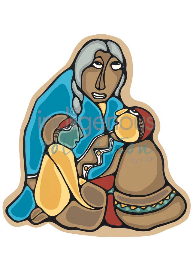 Learning by artist Daphne Odjig